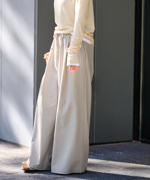 FRAMeWORK(フレームワーク)の「TOPカラーイージースラックス(スラックス・レディース・ブラウン系その他/ベージュ・36/38/40)」の13枚目の写真