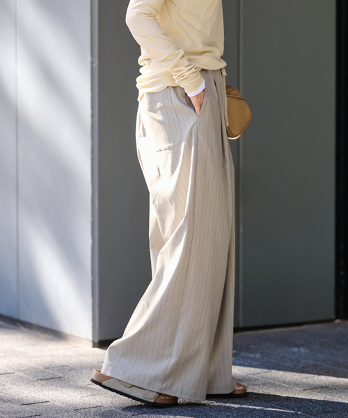 FRAMeWORK(フレームワーク)の「TOPカラーイージースラックス(スラックス・レディース・ブラウン系その他/ベージュ・36/38/40)」の15枚目の写真