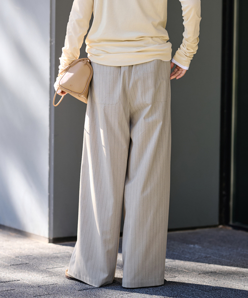 FRAMeWORK(フレームワーク)の「TOPカラーイージースラックス(スラックス・レディース・ブラウン系その他/ベージュ・36/38/40)」の16枚目の写真