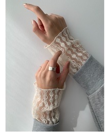 Te chichi（テチチ）の「ストレッチレーストップス《2026 spring catalog item》（Tシャツ/カットソー）」