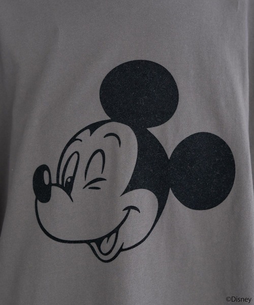 Disney(ディズニー)の「Disney/アソートプリントロンTEE(Tシャツ/カットソー・レディース・チャコールグレー/ブラウン/グリーン/ピンク/ライトブルー/ラベンダー・FREE)」の19枚目の写真