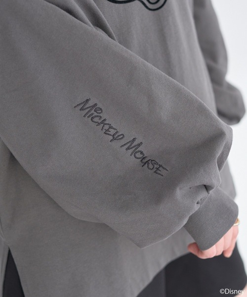 Disney(ディズニー)の「Disney/アソートプリントロンTEE(Tシャツ/カットソー・レディース・チャコールグレー/ブラウン/グリーン/ピンク/ライトブルー/ラベンダー・FREE)」の20枚目の写真