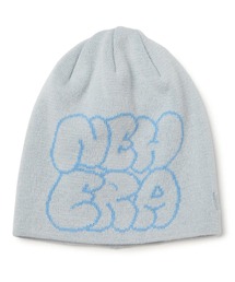 NEW ERA（ニューエラ）の「NEW ERA/ニューエラ ベーシック ビーニー Cool Max Hollow Logo ジャガードロゴ ニット帽（ニットキャップ/ビーニー）」