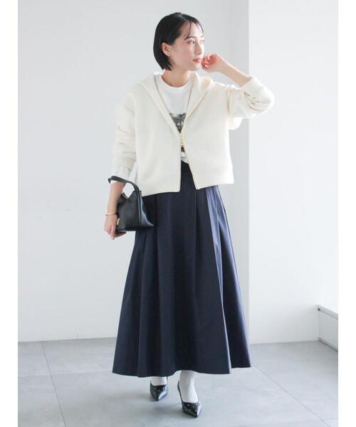 Te chichi（テチチ）の「フォトプリントロングスリーブTシャツ（Tシャツ/カットソー・レディース・ブラック/オフホワイト・F）」の17枚目の写真