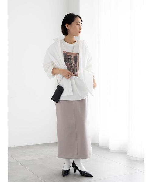 Te chichi（テチチ）の「フォトプリントロングスリーブTシャツ（Tシャツ/カットソー・レディース・ブラック/オフホワイト・F）」の19枚目の写真