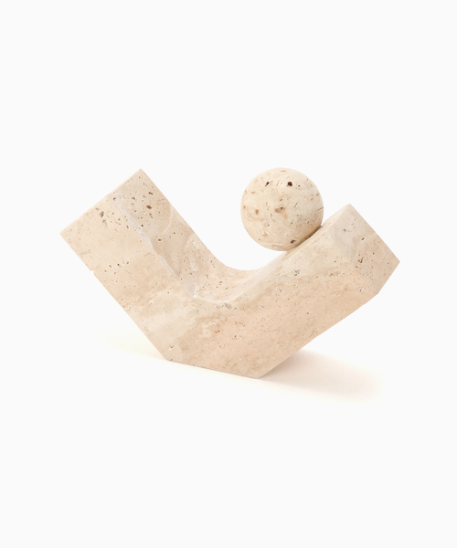 journal standard Furniture （ジャーナルスタンダードファニチャー）の「TRAVERTINE OBJECT　オブジェ（フォトフレーム・レディース・その他・FREE）」の2枚目の写真