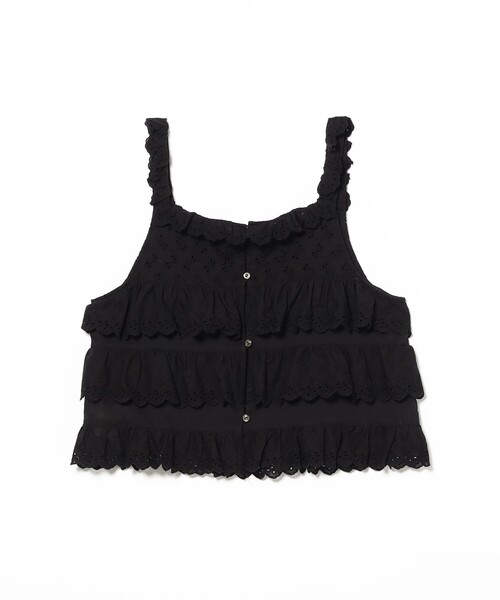 BEAMS BOY(ビームスボーイ)の「【8/20再値下げ】カットワーク キャミソール(シャツ/ブラウス・レディース・ブラック/オフホワイト・1/2)」の11枚目の写真