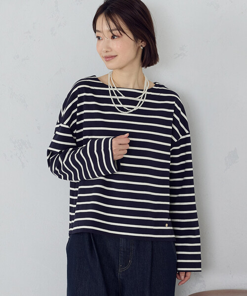 ボーダー ロンT（Tシャツ/カットソー）｜COMME CA ISM（コムサイズム