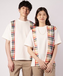 シェア パーマーチェック ドッキング Tシャツ