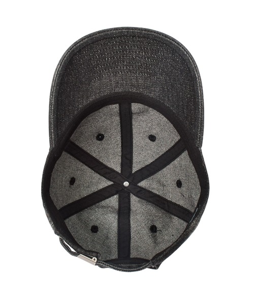 X-girl(エックスガール)の「RHINESTONE LOGO DENIM CAP(キャップ・レディース・ブラック/ライトインディゴブルー・ONE SIZE)」の14枚目の写真