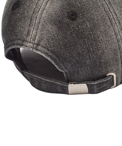 X-girl(エックスガール)の「RHINESTONE LOGO DENIM CAP(キャップ・レディース・ブラック/ライトインディゴブルー・ONE SIZE)」の16枚目の写真