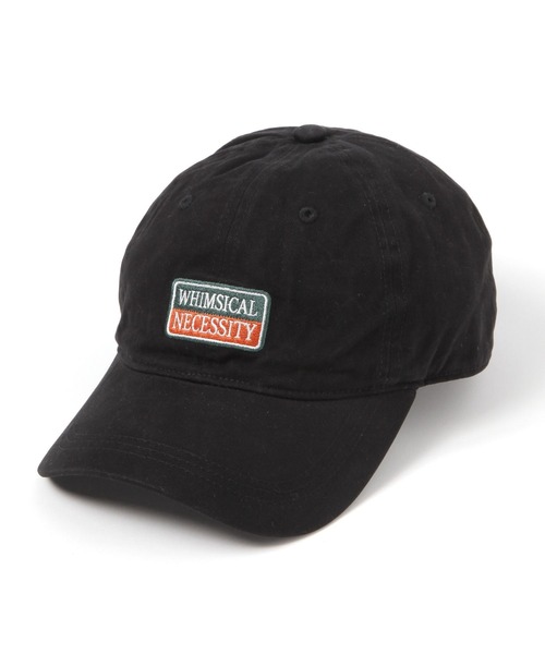 niko and...（ニコアンド）の「ボックス刺繍コットンキャップ（キャップ・メンズ・ベージュ/ブルー/ブラック/ボルドー・FREE）」の2枚目の写真