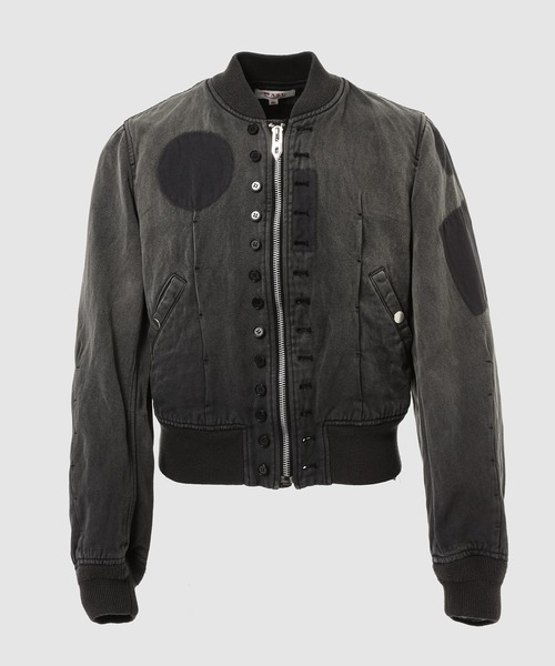 ジャケット・アウター MASU GALAXY-CUT LEATHER JACKET(SALMON) MASU(エムエーエスユー)のGALAXY-CUT LEATHER JACKET SALMONの通販