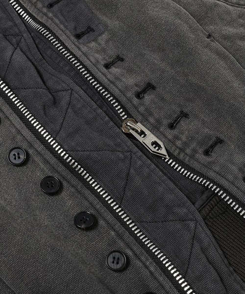 MASU(エムエーエスユー)の「VICTORIAN BOMBER JACKET(ブルゾン・メンズ・セージグリーン/アッシュグレー・46)」の8枚目の写真