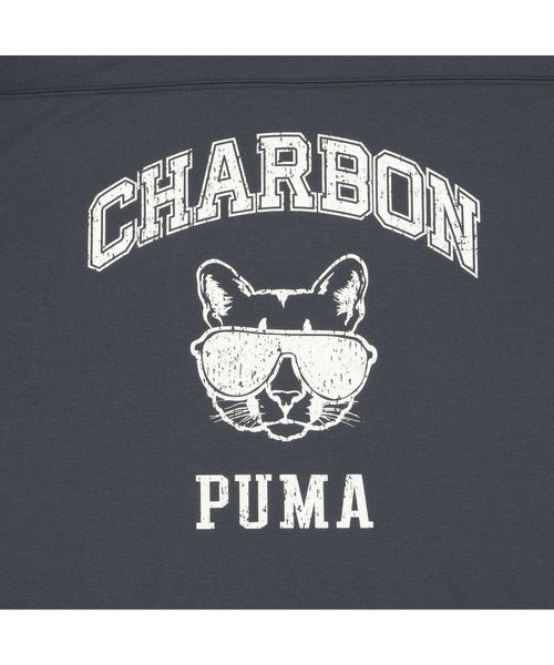 PUMA(プーマ)の「PUMA プーマ ユニセックス PUMA x charbon ランニング 半袖 Tシャツ(Tシャツ/カットソー・メンズ・グレー/ホワイト・X-SMALL/X-LARGE/SMALL/MEDIUM/LARGE)」の11枚目の写真
