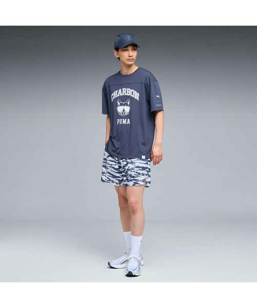 PUMA プーマ ユニセックス PUMA x charbon ランニング 半袖 Tシャツ U