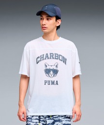 PUMA プーマ ユニセックス PUMA x charbon ランニング 長袖 Tシャツ（T