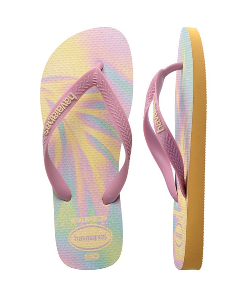 havaianas(ハワイアナス)の「TOP FASHION(サンダル・レディース・イエロー系その他/ピンク系7・24.5cm/25.5cm/22cm/23cm)」の8枚目の写真
