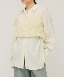 KBF | オーバーサイズミニマルシャツ(シャツ/ブラウス)