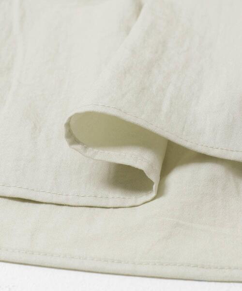 KBF（ケイビーエフ）の「オーバーサイズミニマルシャツ（シャツ/ブラウス・レディース・ダークブラウン/グリーン系その他/アイボリー・ONE）」の22枚目の写真