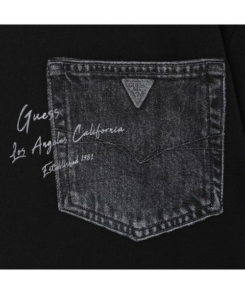 Guess（ゲス）の「MEN'S S/SLV TEE SHIRT Tシャツ（Tシャツ/カットソー・メンズ・ブラック/ホワイト・X-LARGE/LARGE/MEDIUM）」の7枚目の写真