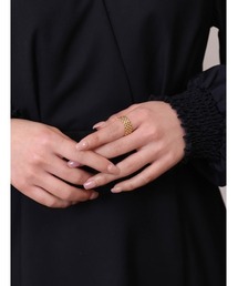 Edit Sheen（エディットシーン）の「ドットメッシュワイドフリーリング（リング）」