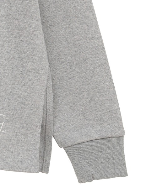 CLANE（クラネ）の「【CLANE/クラネ】DEEP NECK WIDE RUGBY SHIRTS/ディープネックワイドラグビーシャツ（シャツ/ブラウス・レディース・ネイビー/グレー・1）」の13枚目の写真