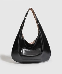 UP START | 【TUNE】合皮レオパードバッグ(ショルダーバッグ)