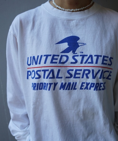 GOOD ROCK SPEED(グッドロックスピード)の「GOOD ROCK SPEED (グッドロックスピード) 別注USPS UNISEXロングTシャツ(Tシャツ/カットソー・レディース・ホワイト/ブラック・XL/L/M)」の10枚目の写真