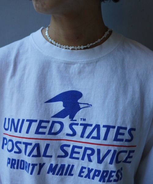 GOOD ROCK SPEED(グッドロックスピード)の「GOOD ROCK SPEED (グッドロックスピード) 別注USPS UNISEXロングTシャツ(Tシャツ/カットソー・レディース・ホワイト/ブラック・XL/L/M)」の11枚目の写真