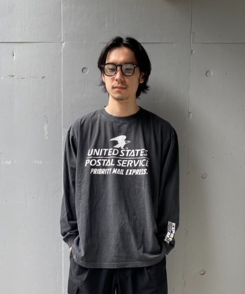 GOOD ROCK SPEED(グッドロックスピード)の「GOOD ROCK SPEED (グッドロックスピード) 別注USPS UNISEXロングTシャツ(Tシャツ/カットソー・レディース・ホワイト/ブラック・XL/L/M)」の15枚目の写真