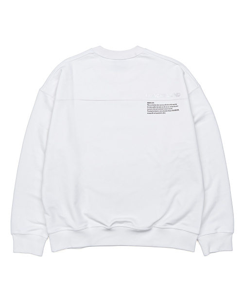 BLACK BLOND(ブラック ブロンド)の「ビビディヒドンフリーダムスウェットシャツ(ホワイト)(スウェット・レディース・その他・LARGE/MEDIUM/X-LARGE)」の6枚目の写真