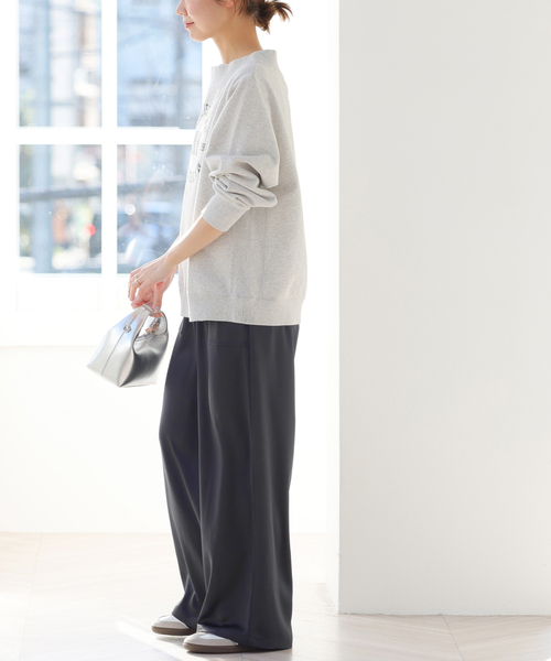 JOURNAL STANDARD relume（ジャーナルスタンダード　レリューム）の「《追加2》サテンベイカーパンツ（その他パンツ・レディース・ブラック系その他/カーキ/ベージュ・38/36）」の5枚目の写真