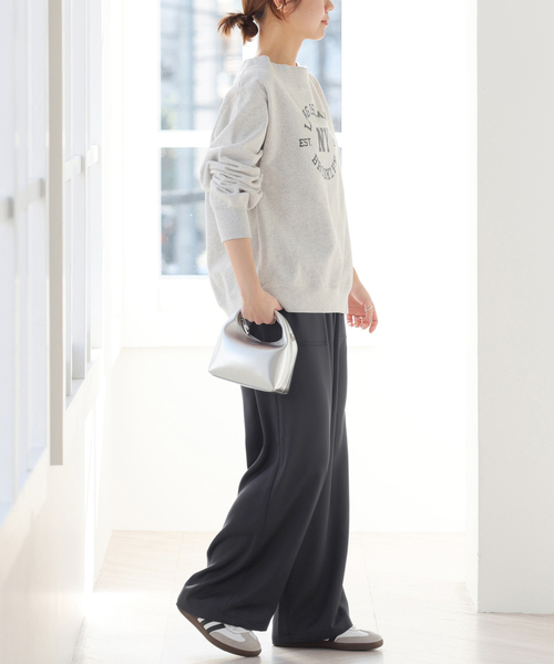 JOURNAL STANDARD relume（ジャーナルスタンダード　レリューム）の「《追加2》サテンベイカーパンツ（その他パンツ・レディース・ブラック系その他/カーキ/ベージュ・38/36）」の22枚目の写真