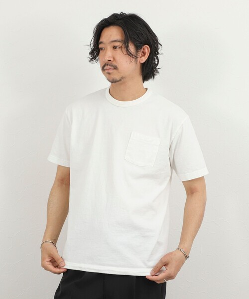 NOLLEY’S（ノーリーズ）の「別注 SLOWLY WAGON バックプリントTシャツ 26SS（Tシャツ/カットソー・メンズ・ミント/ホワイト/ライトグレー・S/M/L）」の11枚目の写真