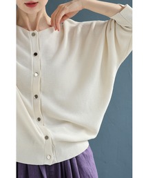 cawaii | 上半身の丸さを丸っとカバー ゆるニットカーディガン(カーディガン/ボレロ)