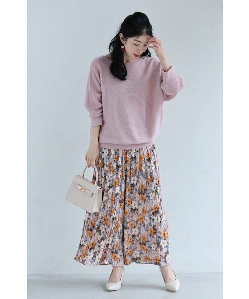 cawaii（カワイイ）の「上半身の丸さを丸っとカバー ゆるニットカーディガン（カーディガン/ボレロ・レディース・アイボリー/ピンク/ブルー・FREE）」の21枚目の写真