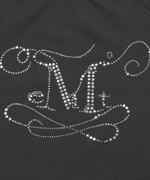 MUCENT(ムセント)の「グリント ワンショルダー キュービックポイント アンバランス 半袖Tシャツ(Tシャツ/カットソー・レディース・チャコール・FREE)」の3枚目の写真
