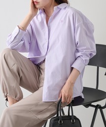 Arnie Arnold Palmer（アーニーアーノルドパーマー）の「【arnie】T/Cブロードロンストワンポイント長袖シャツ 1951610（シャツ/ブラウス）」