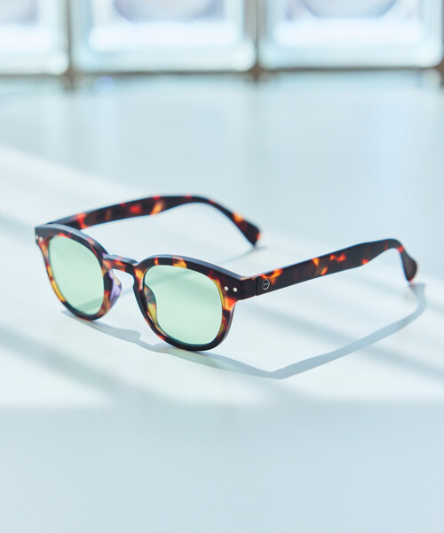 IZIPIZI(イジピジ)の「IZIPIZI/イジピジ SUN LIGHT COLOR #C ファッション用グラス(サングラス・メンズ・チャコールグレー/ブラウン/ブラウン系その他/ブラック・ONE SIZE)」の9枚目の写真
