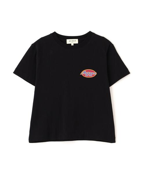 AVIREX(アヴィレックス)の「GOLD KICKOFF PUFF PRINT T-SHIRT(Tシャツ/カットソー・レディース・ホワイト/イエロー/ブラック・M/S)」の4枚目の写真