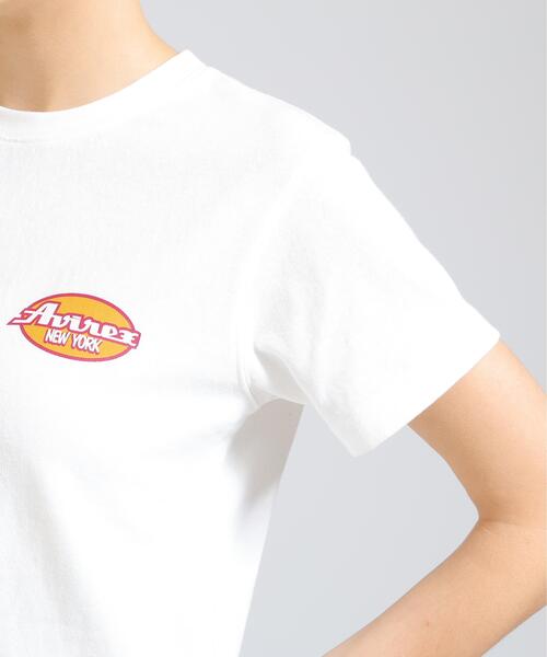 AVIREX(アヴィレックス)の「GOLD KICKOFF PUFF PRINT T-SHIRT(Tシャツ/カットソー・レディース・ホワイト/イエロー/ブラック・M/S)」の13枚目の写真