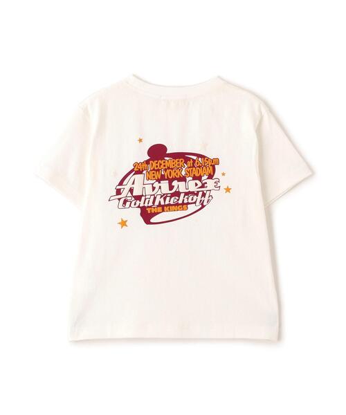 AVIREX(アヴィレックス)の「GOLD KICKOFF PUFF PRINT T-SHIRT(Tシャツ/カットソー・レディース・ホワイト/イエロー/ブラック・M/S)」の15枚目の写真
