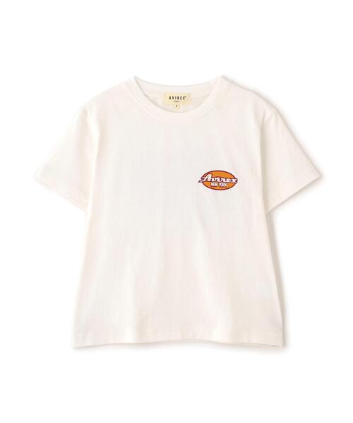AVIREX(アヴィレックス)の「GOLD KICKOFF PUFF PRINT T-SHIRT(Tシャツ/カットソー・レディース・ホワイト/イエロー/ブラック・M/S)」の16枚目の写真