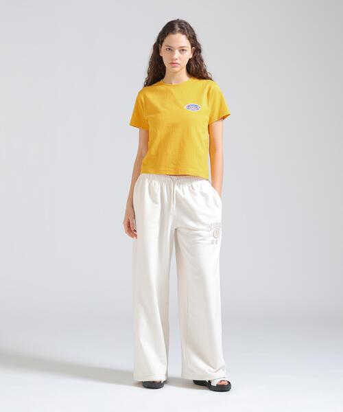 AVIREX(アヴィレックス)の「GOLD KICKOFF PUFF PRINT T-SHIRT(Tシャツ/カットソー・レディース・ホワイト/イエロー/ブラック・M/S)」の22枚目の写真