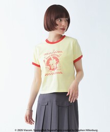 Ray BEAMS | 【別注】GOOD ROCK SPEED / Sponge Bob 半袖 Tシャツ(Tシャツ/カットソー)