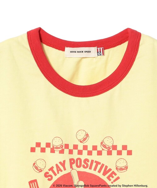 Ray BEAMS（レイビームス）の「【8/6 再値下げ】【別注】GOOD ROCK SPEED / Sponge Bob 半袖 Tシャツ（Tシャツ/カットソー・レディース・ブルー/イエロー・ONE SIZE）」の8枚目の写真
