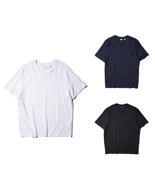 THRIFTY LOOK(スリフティールック)の「TRIFTY LOOK スリフティルック / NECK LOGO CREATOR SS TEE(Tシャツ/カットソー・メンズ・ネイビー/ブラック/ホワイト・MEDIUM/X-LARGE/LARGE)」の7枚目の写真