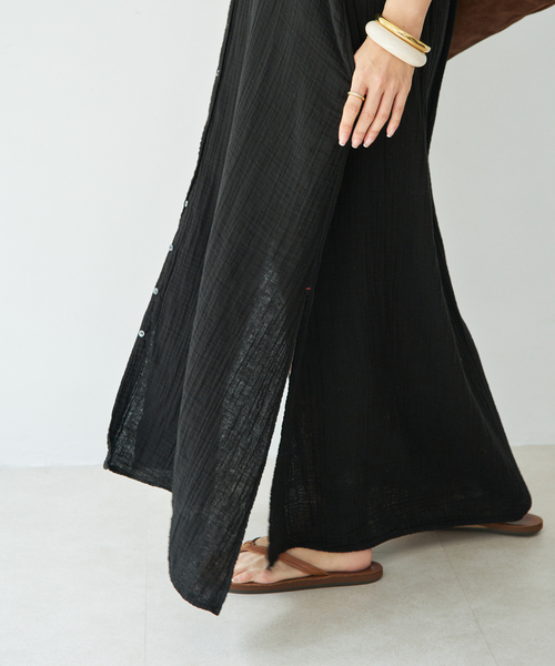 Deuxieme Classe(ドゥーズィエムクラス)の「【XIRENA/キセレナ】BODEN DRESS(ワンピース・レディース・ブラック・FREE)」の8枚目の写真