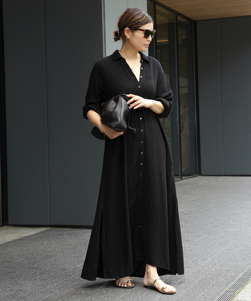 Deuxieme Classe(ドゥーズィエムクラス)の「【XIRENA/キセレナ】BODEN DRESS(ワンピース・レディース・ブラック・FREE)」の11枚目の写真